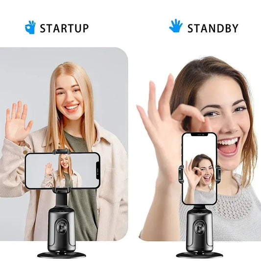 Why do you need a 360° Auto Face Tracking Phone Holder for TikTok video?