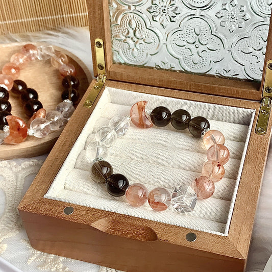 Natural White Crystal Bracelet – A Symbol of Clarity, Energy &amp; Elegance