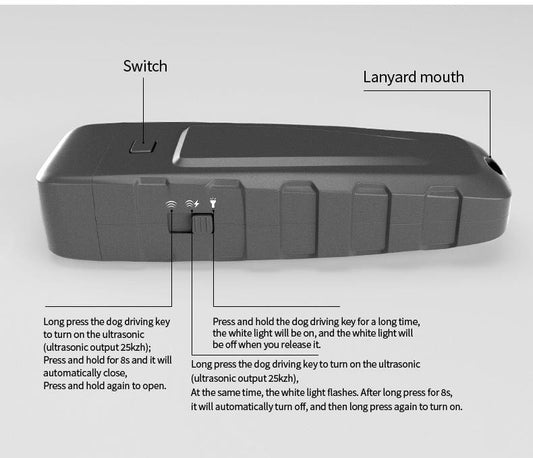 Ultrasonic Dog Training Barking Stopper