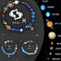 Twelve Zodiac Crystal Bracelets