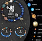 Twelve Zodiac Crystal Bracelets