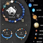 Twelve Zodiac Crystal Bracelets