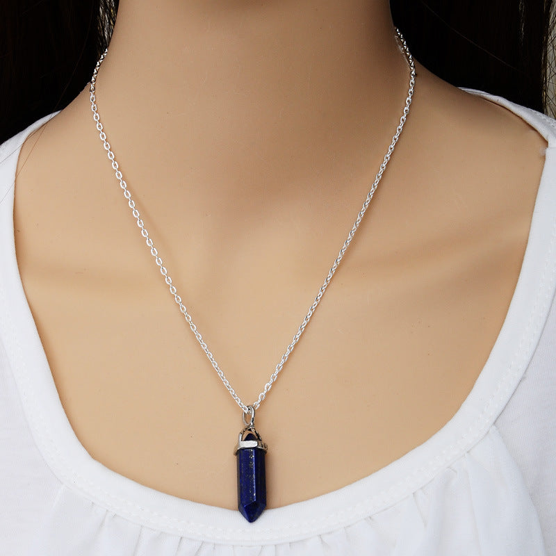 Hexagon Pendant Necklace