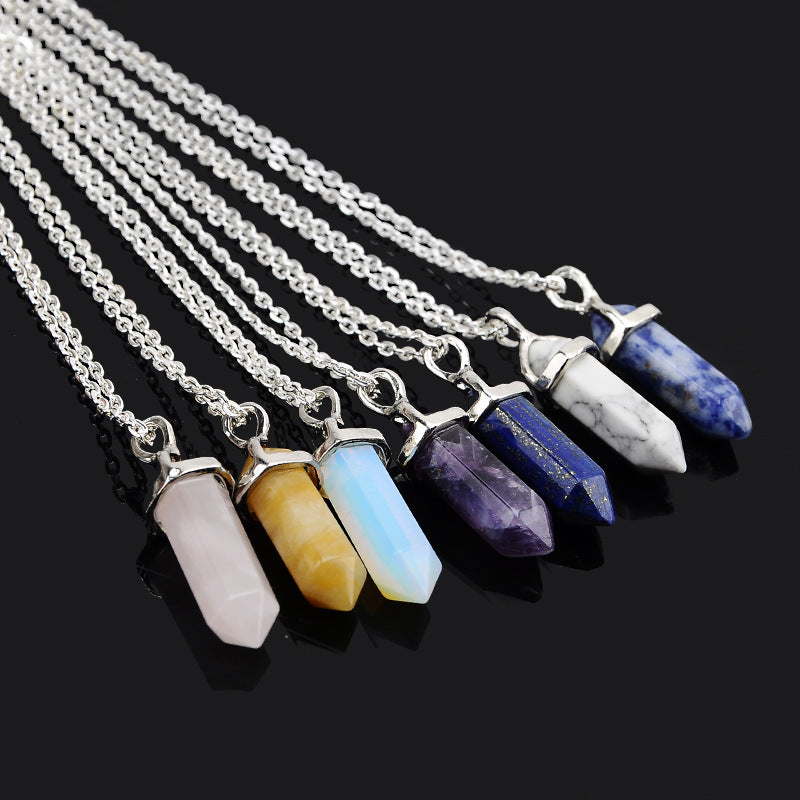 Hexagon Pendant Necklace