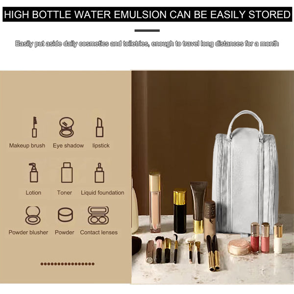 Travel Makeup Bag Organizer