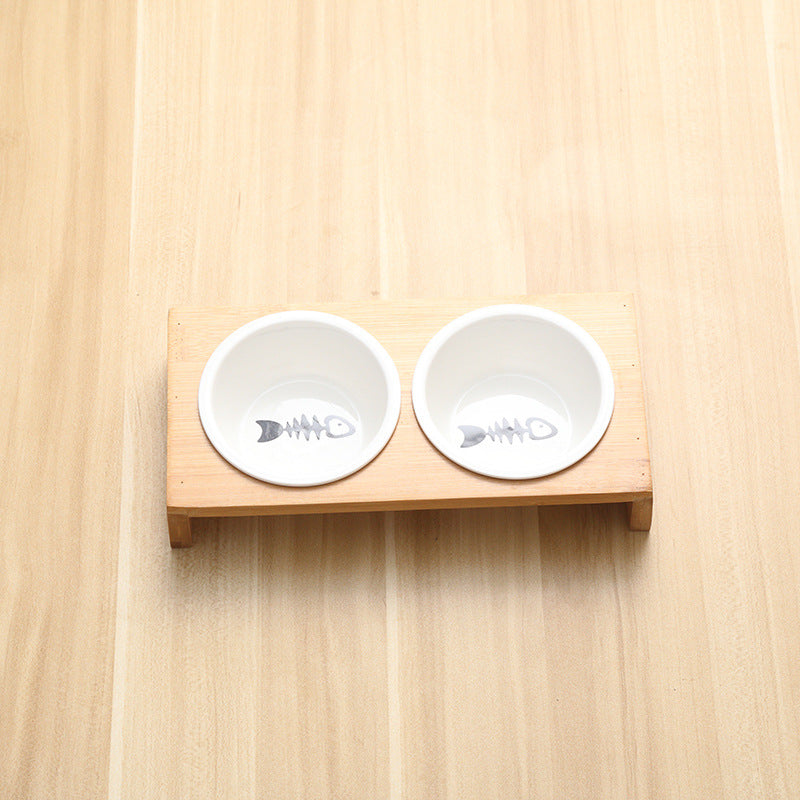 Cat Bowl Ceramic Food Bowl