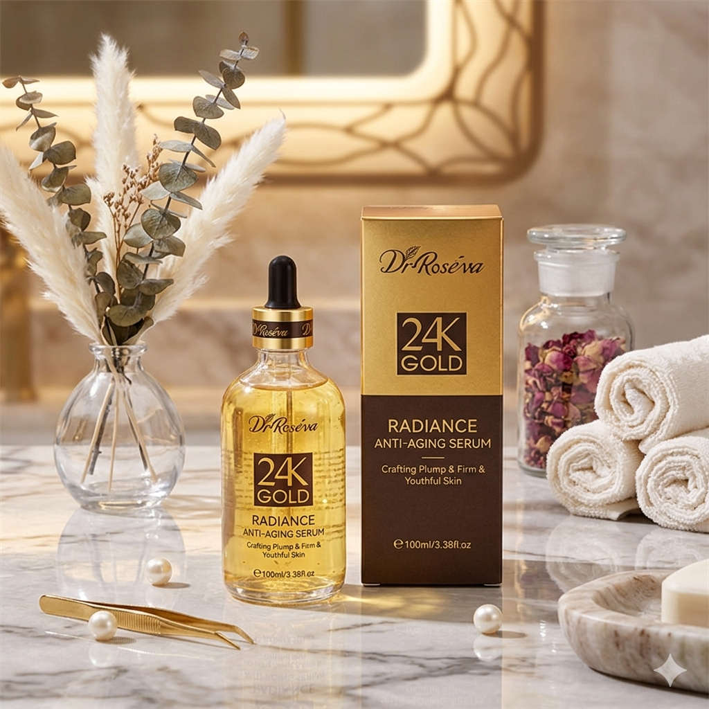 DR 24K Gold Anti-Aging Serum – Firming, Wrinkle Care & Radiant Glow Boost