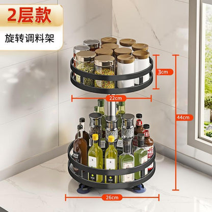 360 degree Rotatable kitchen Rack