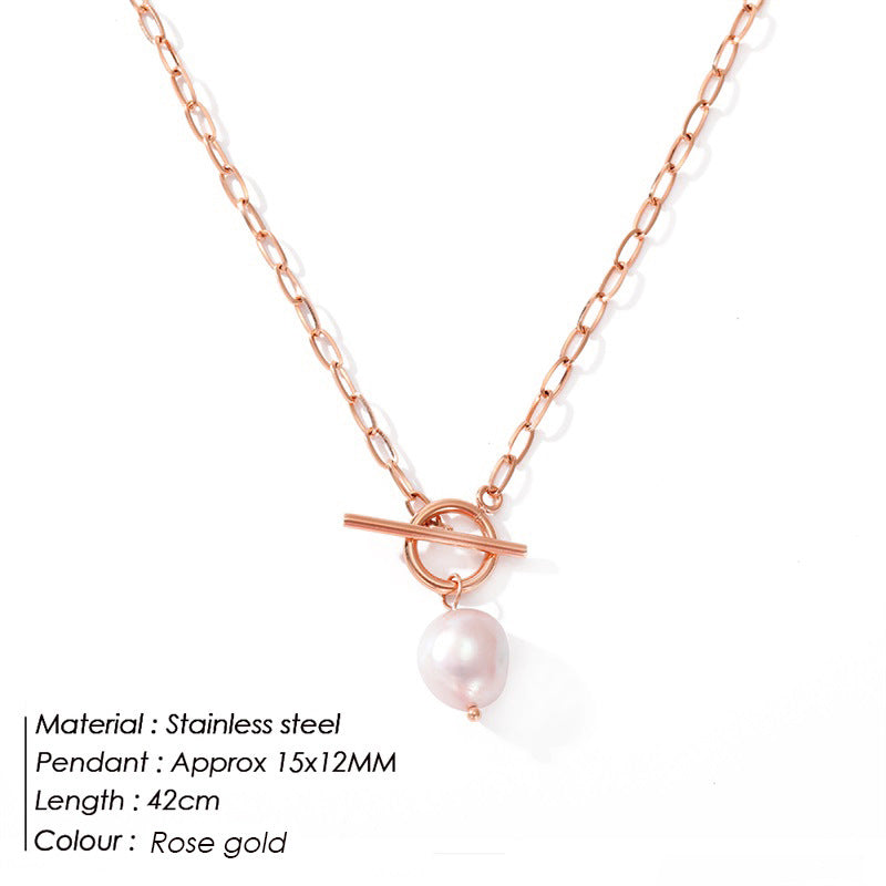 Freshwater pearl necklace