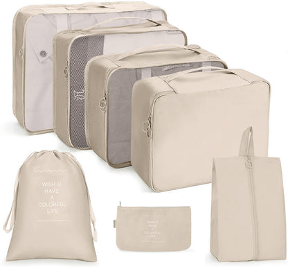 Travel 7 pieces Storage Bag Set