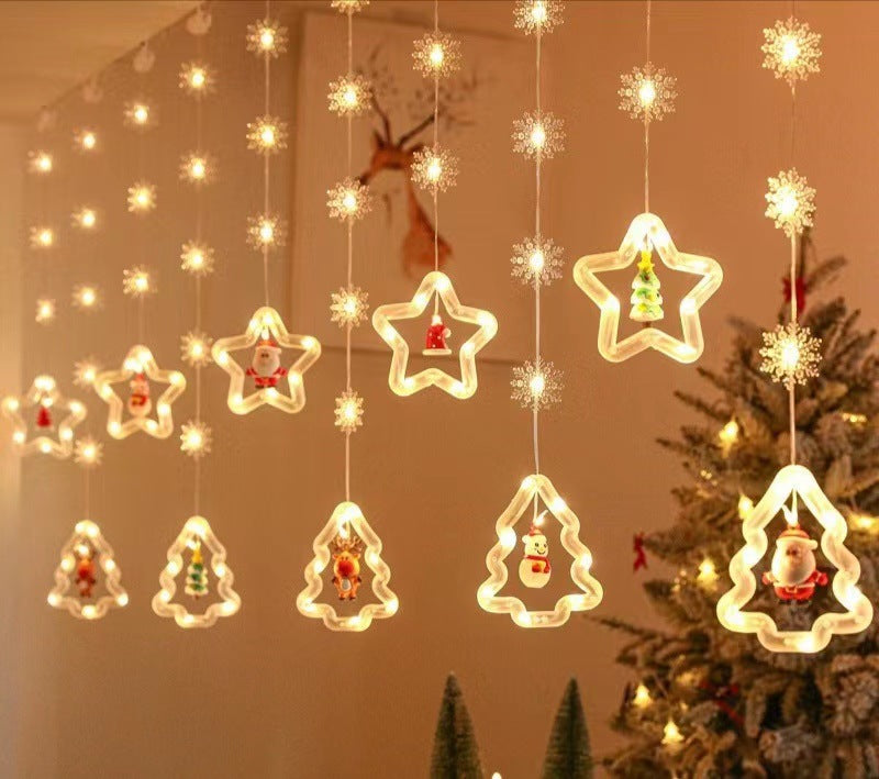 Festival & Christmas curtain lights