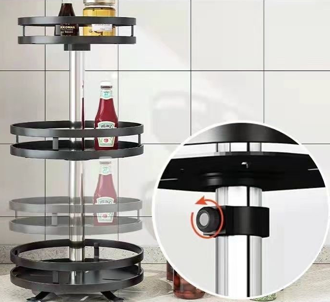 360 degree Rotatable kitchen Rack