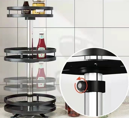 360 degree Rotatable kitchen Rack