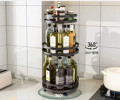 360 degree Rotatable kitchen Rack
