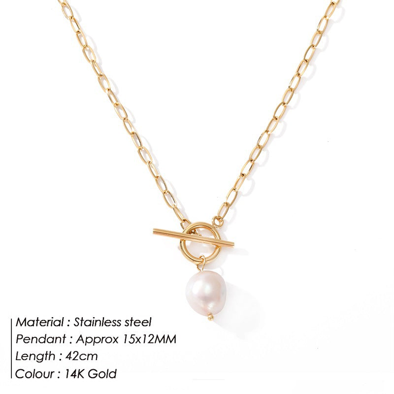 Freshwater pearl necklace