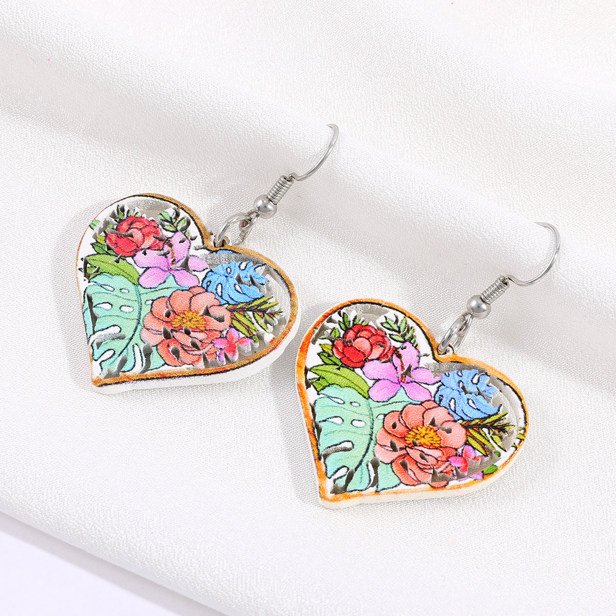 Hollow Flower Earrings