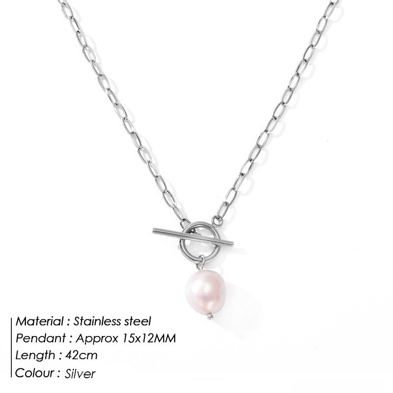 Freshwater pearl necklace