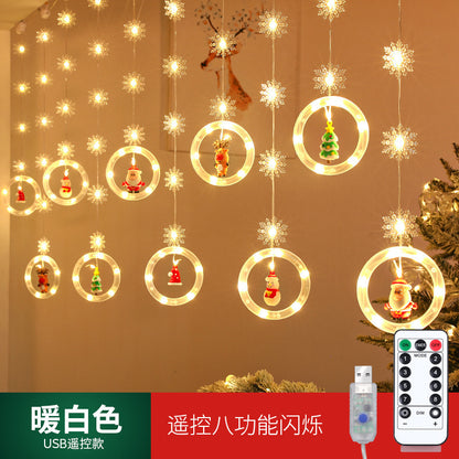 Festival & Christmas curtain lights