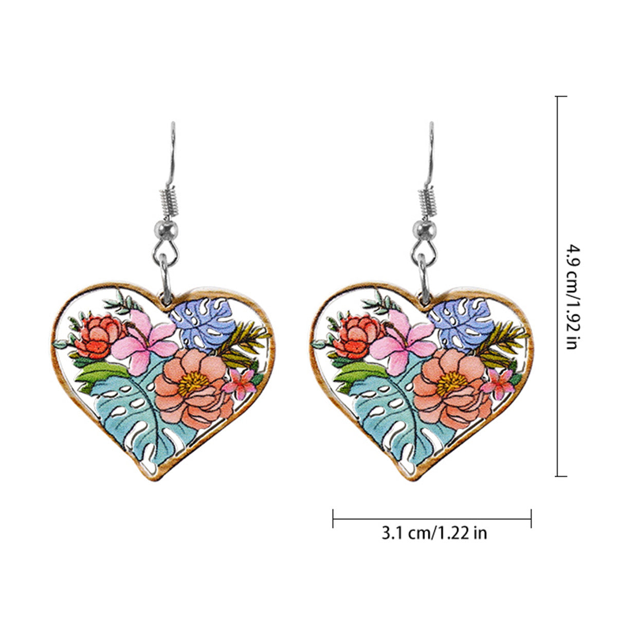 Hollow Flower Earrings