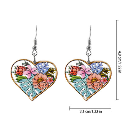 Hollow Flower Earrings