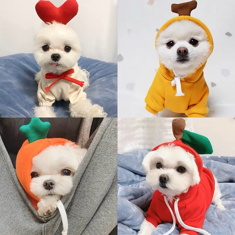 Pet Clothing Sweatshirt Cute Hoodie