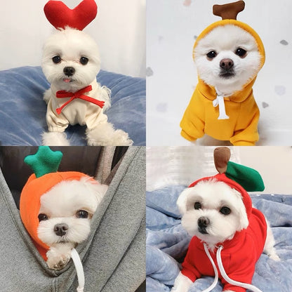 Pet Clothing Sweatshirt Cute Hoodie