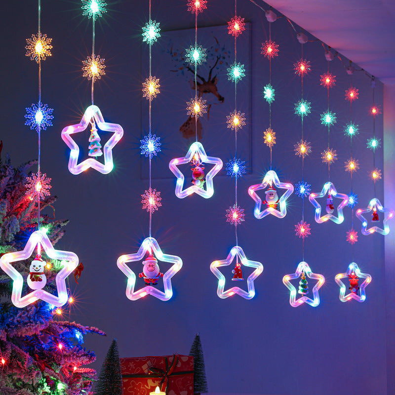 Festival & Christmas curtain lights