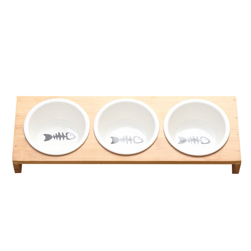 Cat Bowl Ceramic Food Bowl