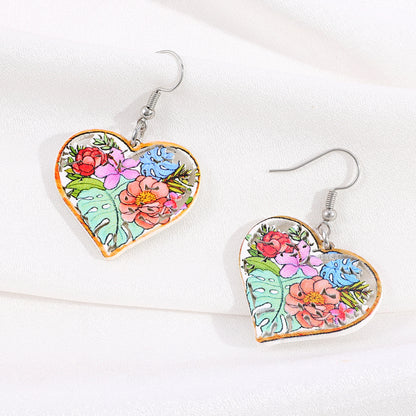 Hollow Flower Earrings