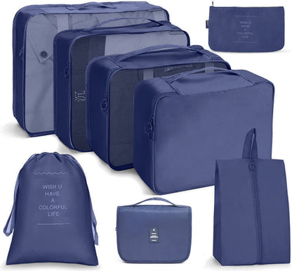 Travel 7 pieces Storage Bag Set
