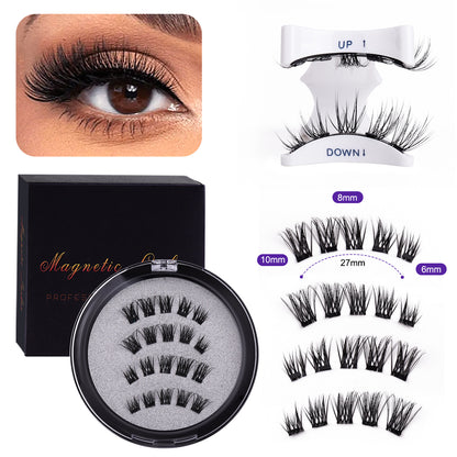 Eyelash box 3D Thick Magnetic Eyelashes one-piece Clip Set