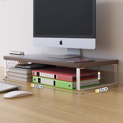 Monitor Lifting Office Storage Rack