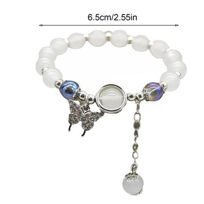 Fashion Ladies Imitation Opal Bell Crystal Bracelet