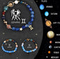 Twelve Zodiac Crystal Bracelets