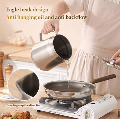 Stainless Steel Fryer with Strainer