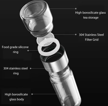 Tea Infuser Portable Bottle
